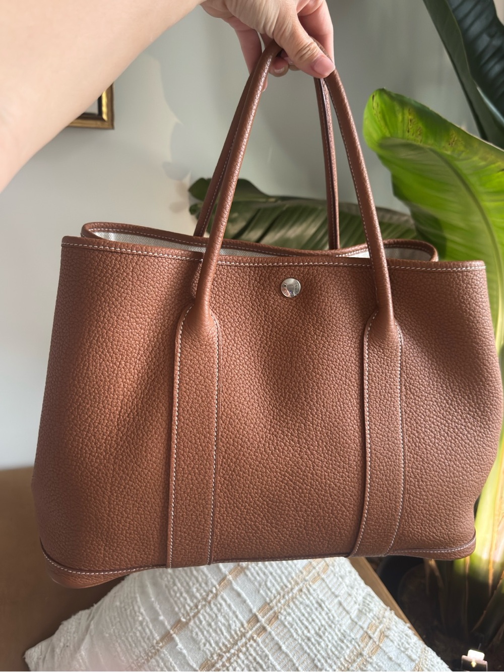 Hermes garden party 36 excellent preowned condition T STAMP (3500)